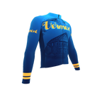 ScudoPro Pro Thermal Long Sleeve Cycling Jersey Vermont USA state Icon landmark identity  | Men and Women