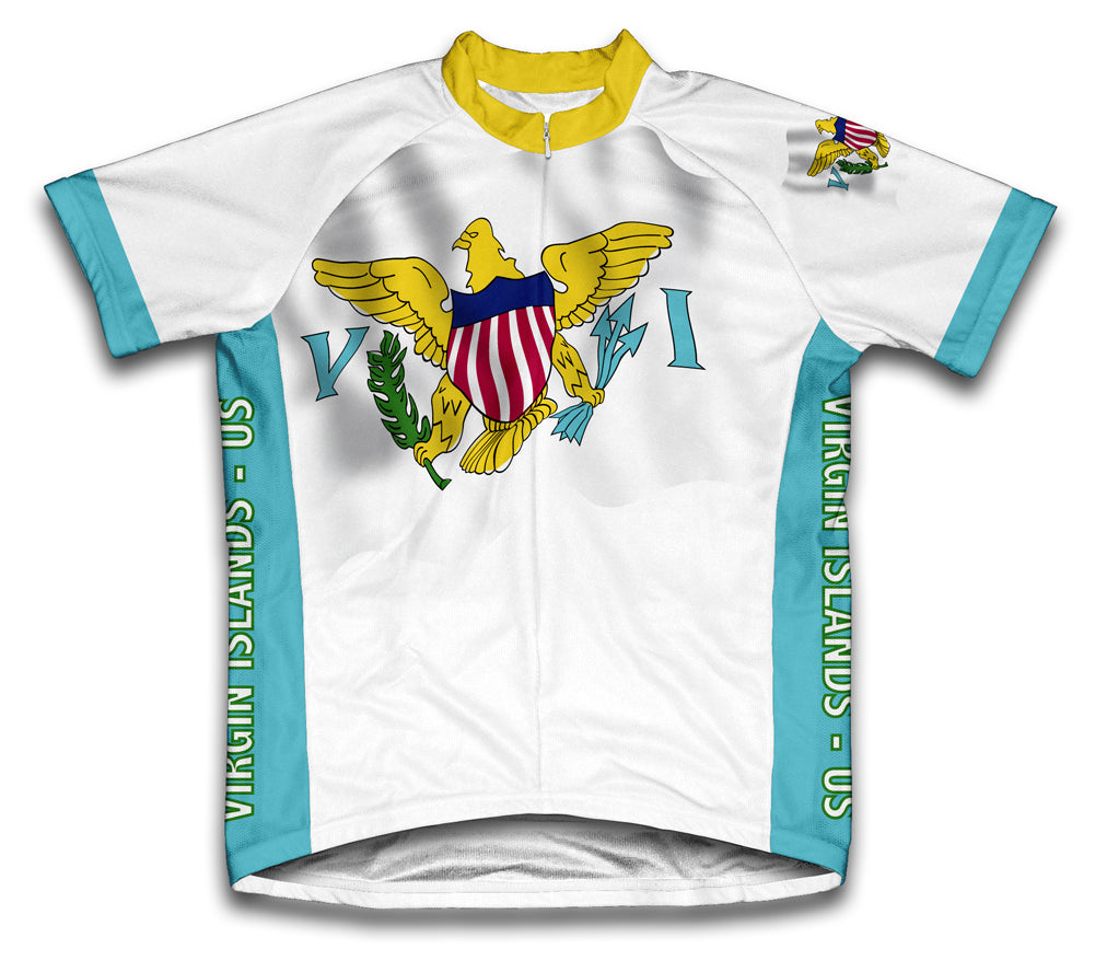 Virgin Islands - US Flag Cycling Jersey for Men and Women