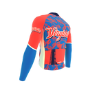 ScudoPro Pro Thermal Long Sleeve Cycling Jersey Virginia USA state Icon landmark identity  | Men and Women