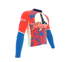 ScudoPro Pro Thermal Long Sleeve Cycling Jersey Virginia USA state Icon landmark identity  | Men and Women