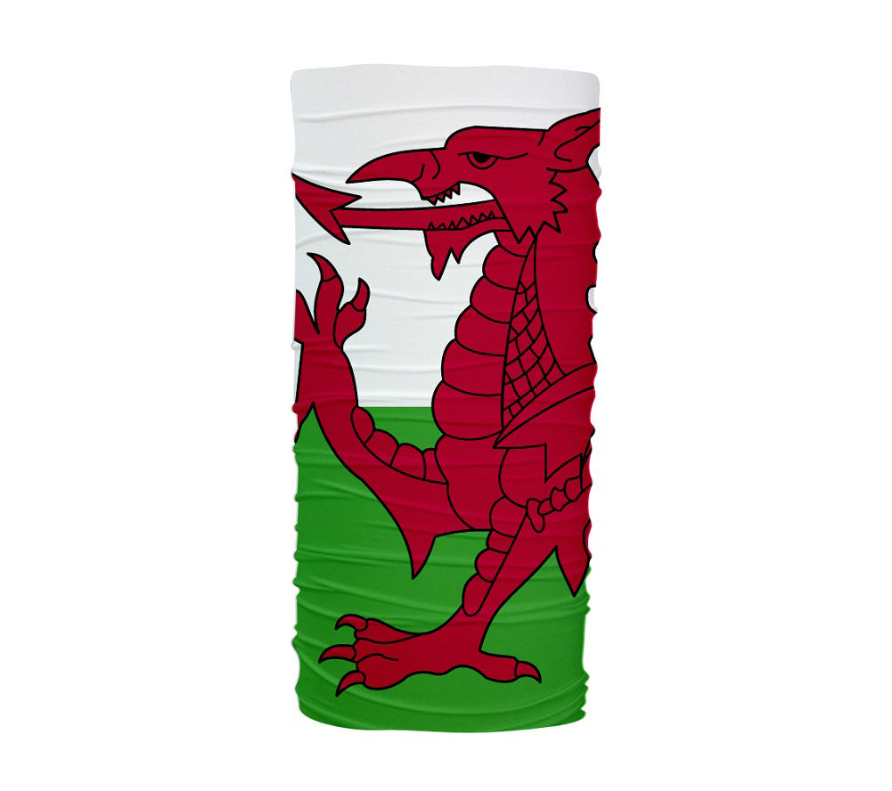 Wales Flag Multifunctional UV Protection Headband