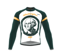 ScudoPro Pro Thermal Long Sleeve Cycling Jersey Washington USA state Icon landmark identity  | Men and Women