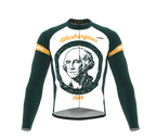 ScudoPro Pro Thermal Long Sleeve Cycling Jersey Washington USA state Icon landmark identity  | Men and Women