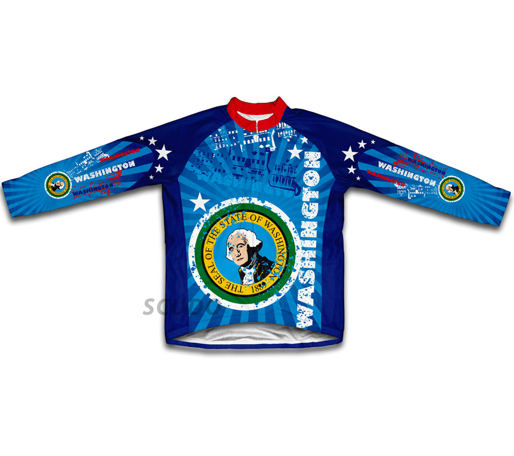 Washington Short Sleeve Cycling Jersey for Men and Women