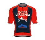 ScudoPro Pro-Elite Short Sleeve Cycling Jersey West Virginia USA State Icon landmark symbol identity  | Men and Women