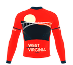 ScudoPro Pro Thermal Long Sleeve Cycling Jersey West Virginia USA state Icon landmark identity  | Men and Women
