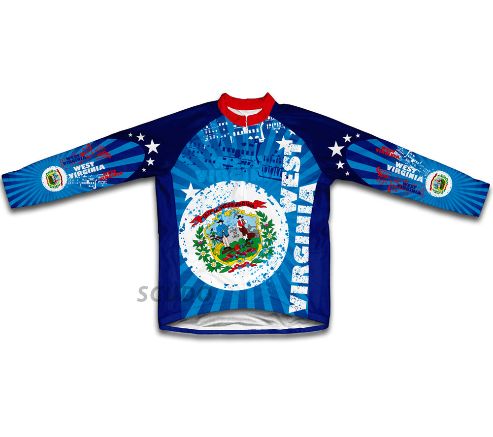 West Virginia Winter Thermal Cycling Jersey