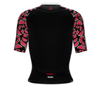 Scudopro Pro-Elite Short Sleeve Cycling Pro Fit Jersey Watermelon for Women