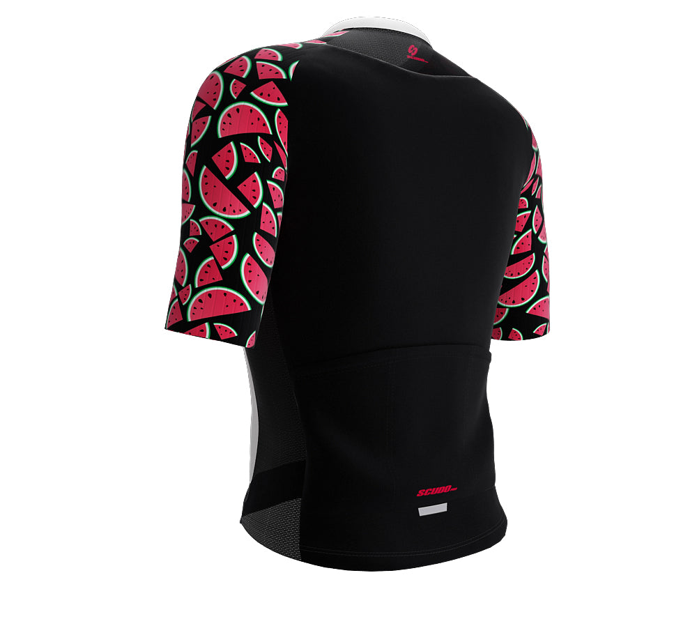 Scudopro Pro-Elite Short Sleeve Cycling Pro Fit Jersey Watermelon for Women