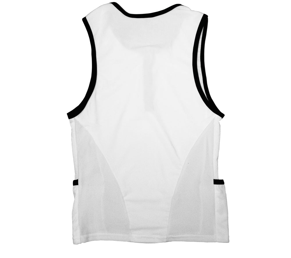 White Triathlon Top