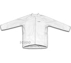 White Winter Thermal Cycling Jersey