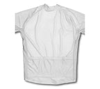 White Short Sleeve Cycling Jersey for Men and Women