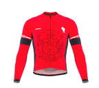 ScudoPro Pro Thermal Long Sleeve Cycling Jersey Wisconsin USA state Icon landmark identity  | Men and Women