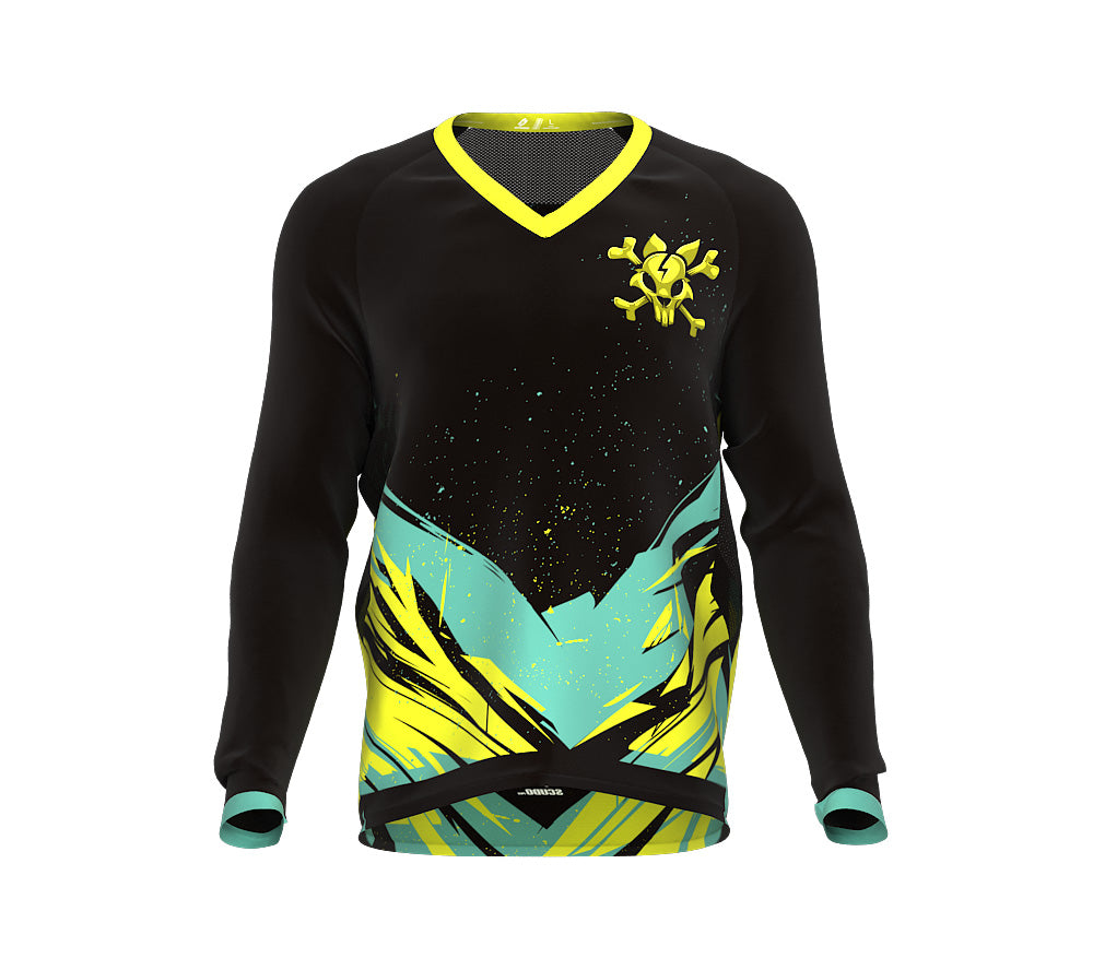 Wolf Power Scudopro Cycling MTB BMX Jersey Long Sleeve for Men and Woman