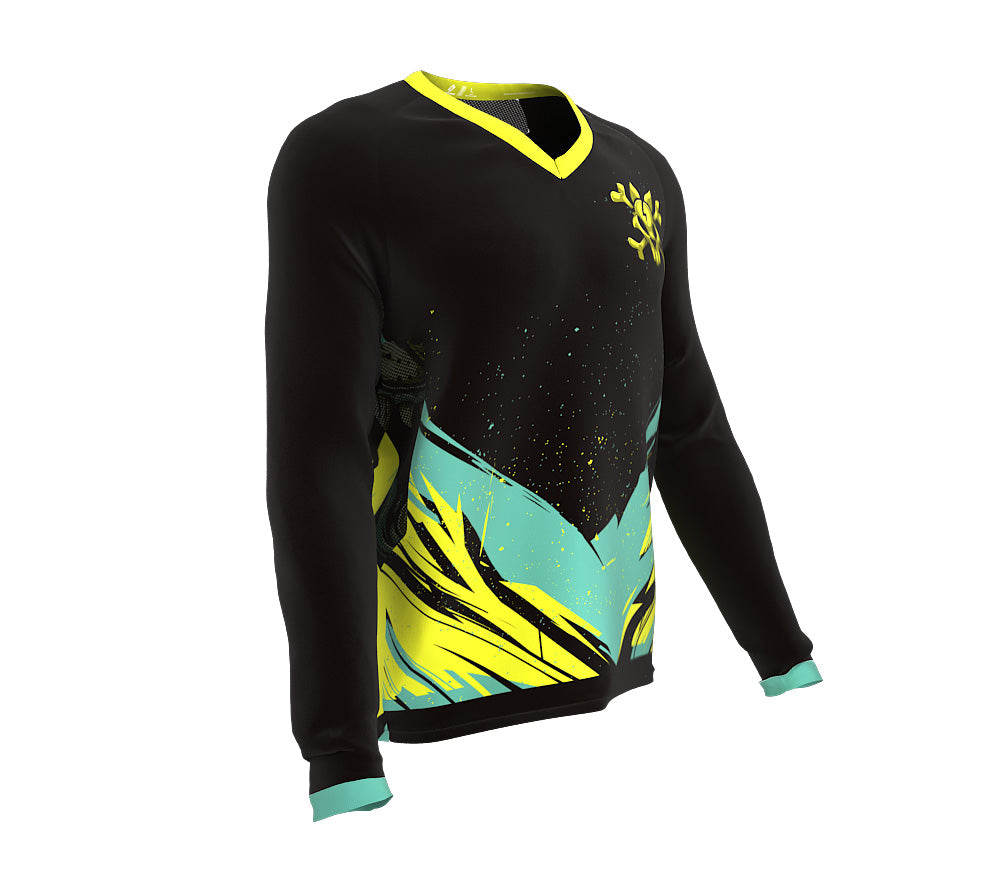 Wolf Power Scudopro Cycling MTB BMX Jersey Long Sleeve for Men and Woman