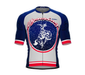 ScudoPro Pro-Elite Short Sleeve Cycling Jersey Wyoming USA State Icon landmark symbol identity  | Men and Women