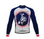 ScudoPro Pro Thermal Long Sleeve Cycling Jersey Wyoming USA state Icon landmark identity  | Men and Women