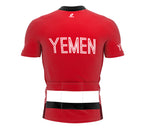 Yemen  Full Zipper Bike Short Sleeve Cycling Jersey