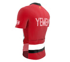 Yemen  Full Zipper Bike Short Sleeve Cycling Jersey