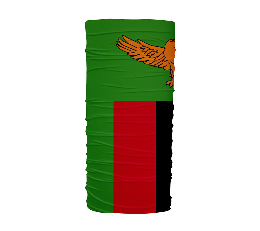 Zambia Flag Multifunctional UV Protection Headband