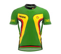 Zimbabwe  Full Zipper Bike Short Sleeve Cycling Jersey